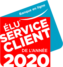 badge élu service client de l'année 2020